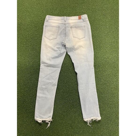 GOGO Mom Jeans Womens Size 7 Light Wash Denim - Picture 3 of 7